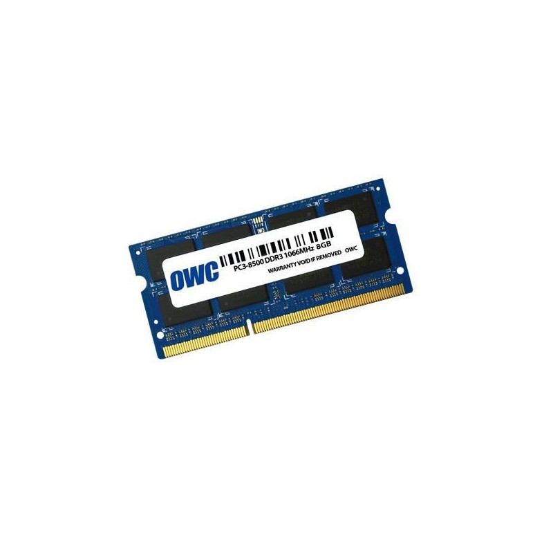 OWC 8.0GB PC3-8500 DDR3 1066MHz OWC 8.0GB PC3-8500 DDR3 1066MHz